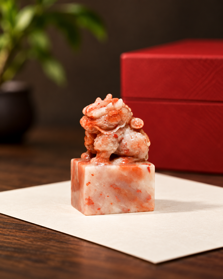 Rose Mottle Seal | Sculptural Statement