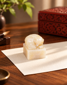 Soft Cloud Seal | Compact Square Design