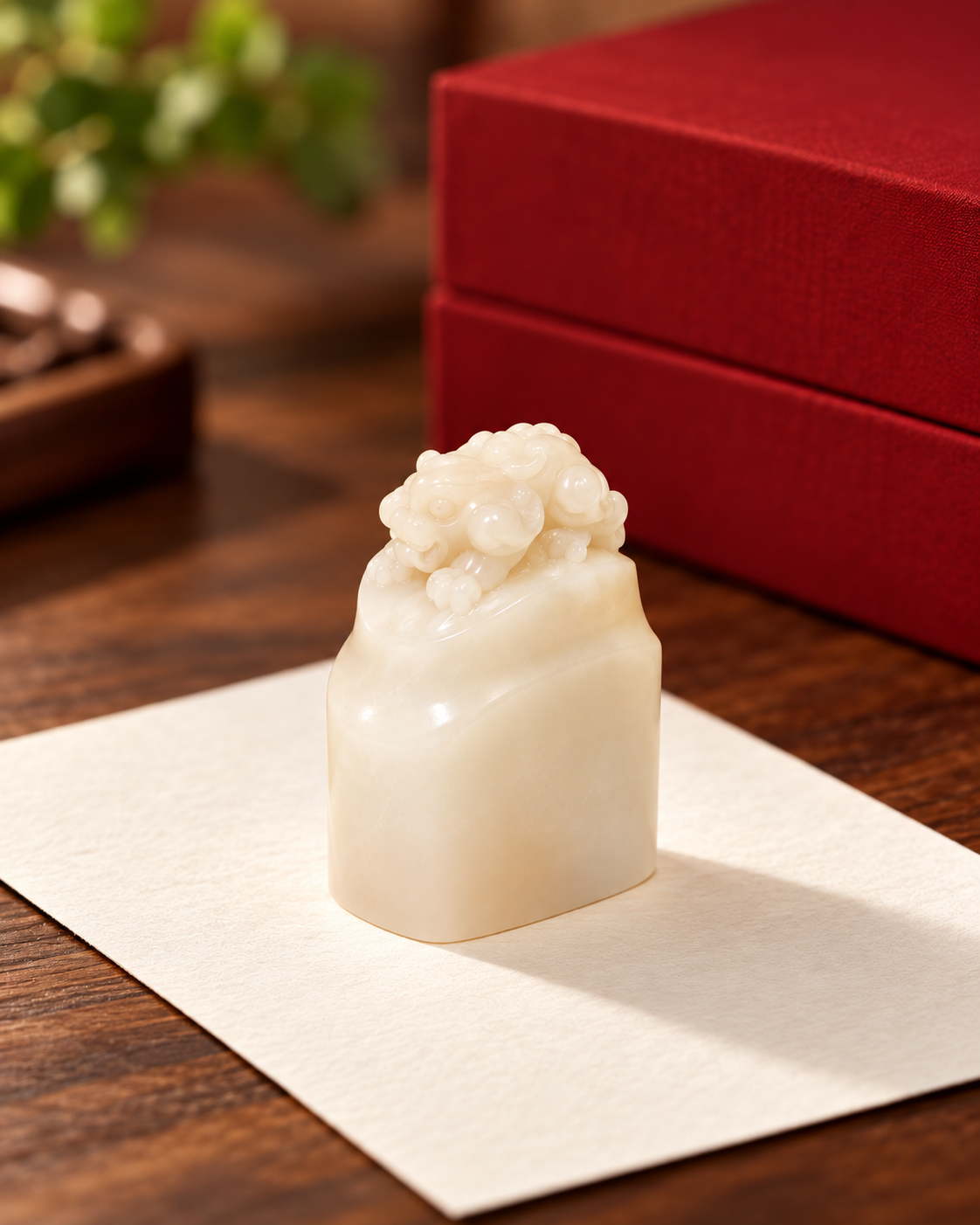 Pearl Cloud Seal | Rounded Pale Design