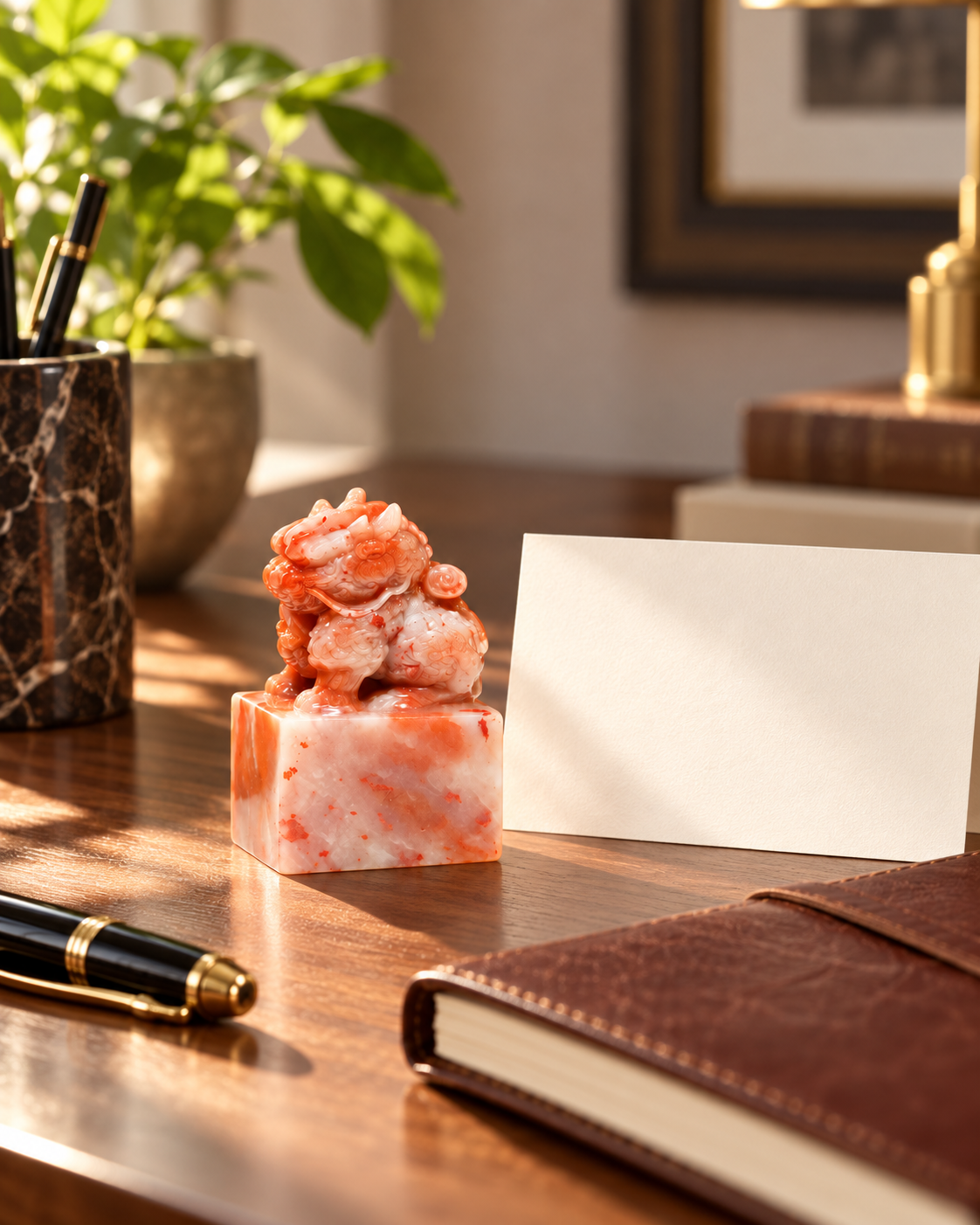 Rose Mottle Seal | Sculptural Statement