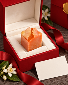 Orange Blossom Seal | Floral Crown Design
